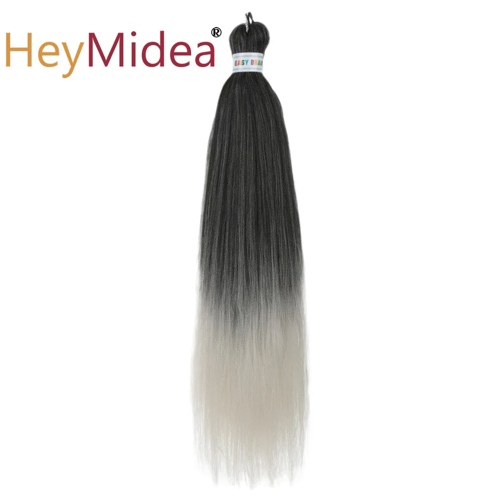 Synthetic 26-inch hair extensions by Corporación Turística, shown in a single pack with long, straight hair fibers.