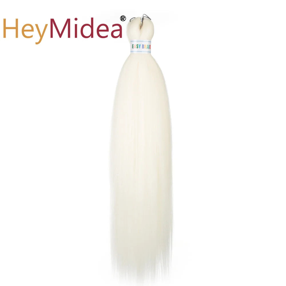 Synthetic 26-inch hair extensions from Corporación Turística, shown in a single pack with straight, shiny synthetic hair strands.