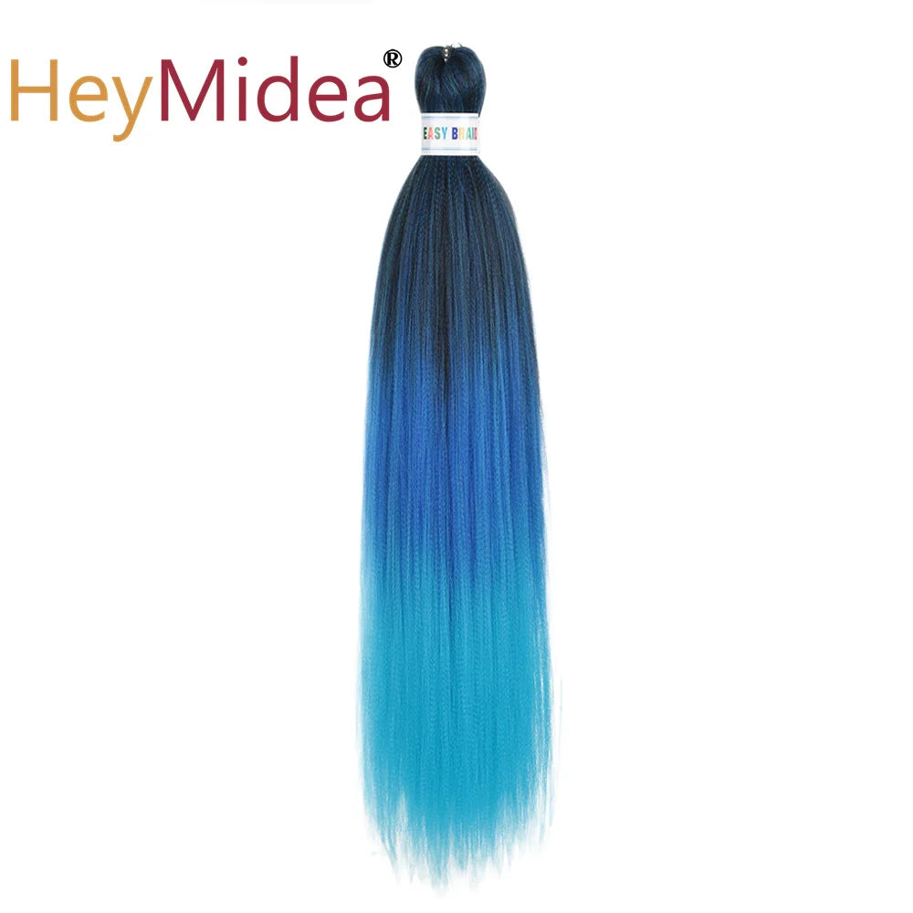 Synthetic 26-inch hair extensions from Corporación Turística, displayed in a single pack with smooth, straight hair strands.