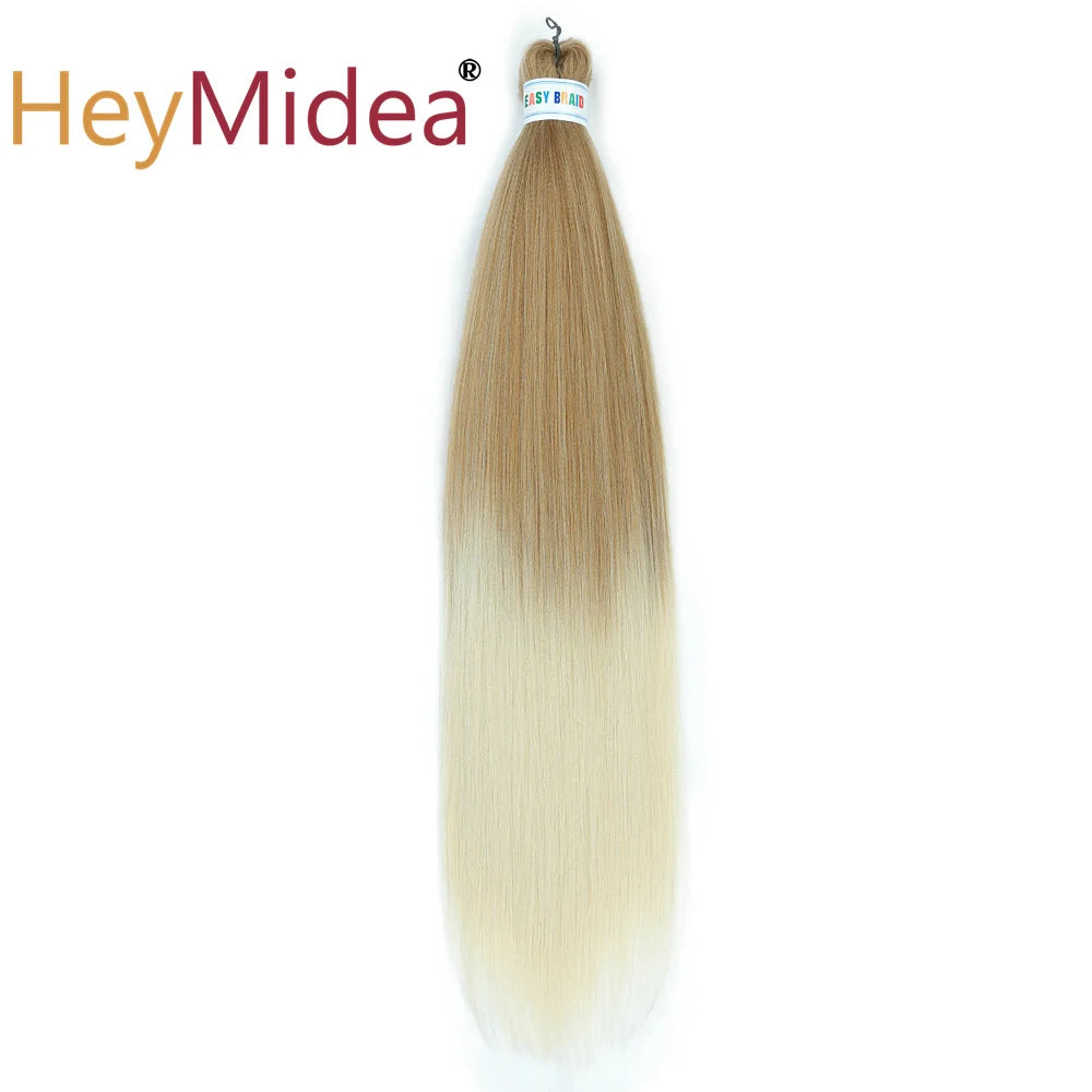Synthetic 26-inch hair extensions in a single pack, featuring long, straight strands for adding length and volume.