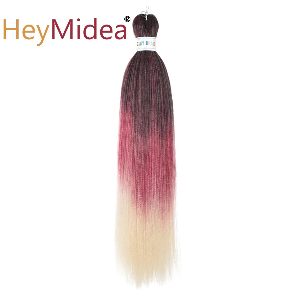 Synthetic 26-inch hair extensions from Corporación Turística, shown in a single pack with long, straight hair strands.