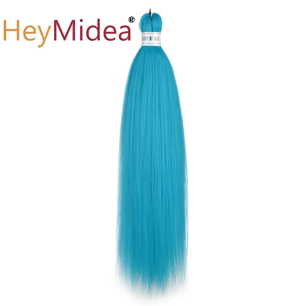 Synthetic 26-inch hair extensions from Corporación Turística, shown in a single pack with long, straight hair strands.
