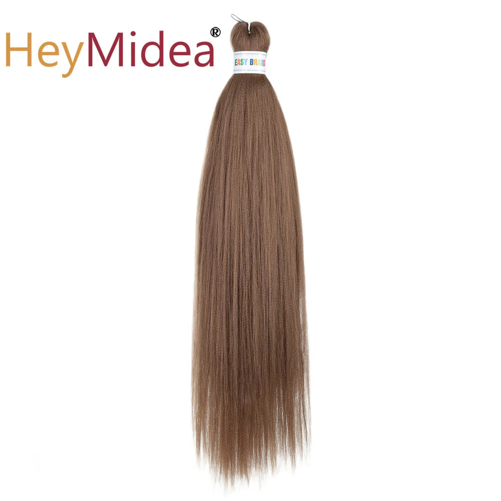 Synthetic 26-inch hair extensions from Corporación Turística, shown in a single pack with long, straight hair.