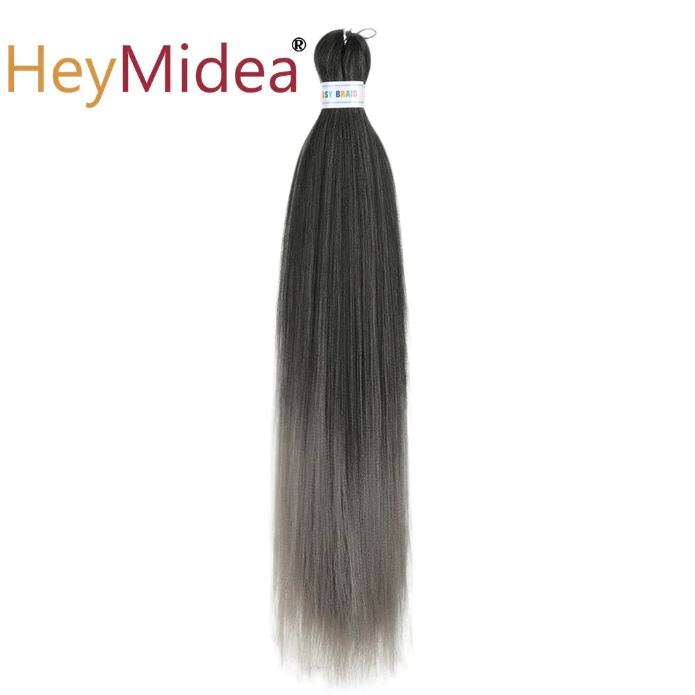 Synthetic 26-inch hair extensions in a single pack by Corporación Turística, showcasing long, straight hair strands.