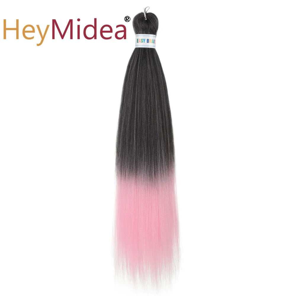 Synthetic 26-inch hair extensions from Corporación Turística, shown in a single pack with long, straight hair.