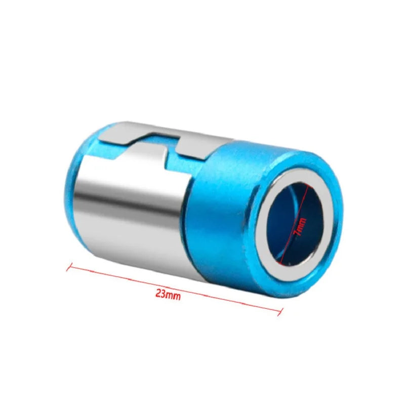Magnetic alloy ring from Corporación Turística, universal size, shown in red, designed for magnetic therapy or jewelry use.