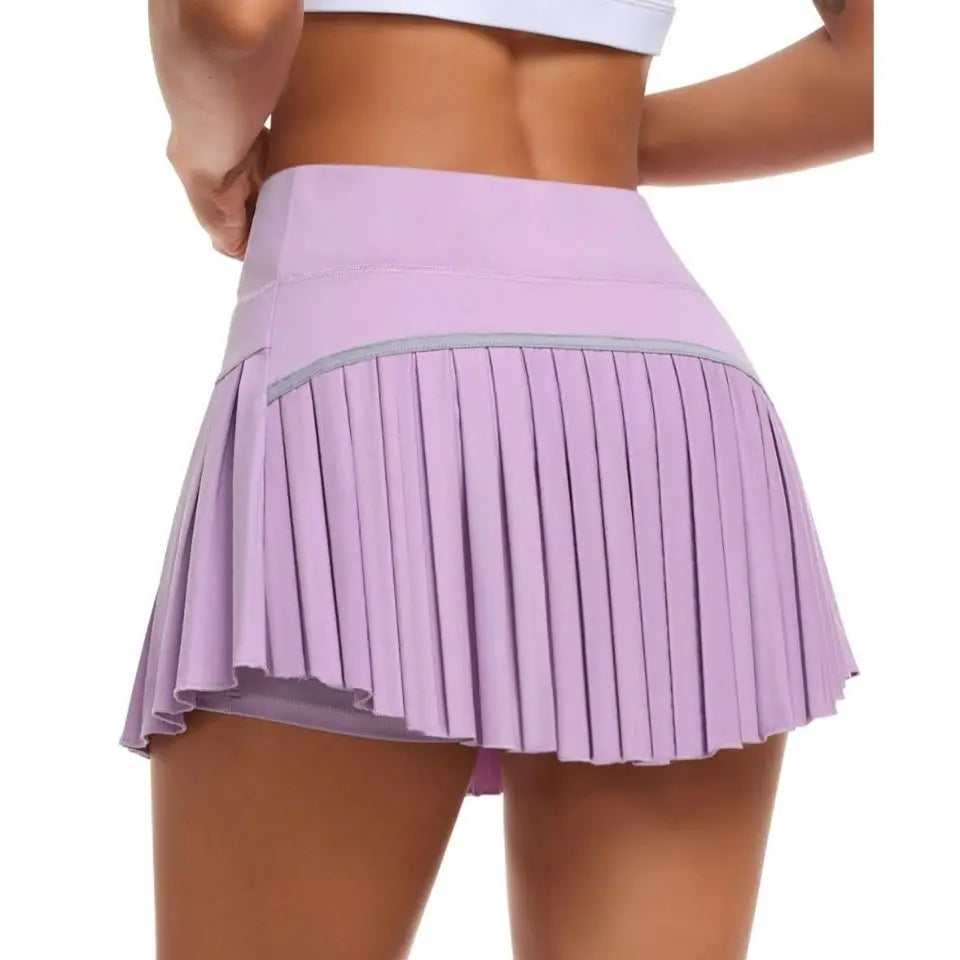 Caramelo running shorts for women by Corporación Turística, lightweight athletic shorts with a comfortable fit, suitable for running.