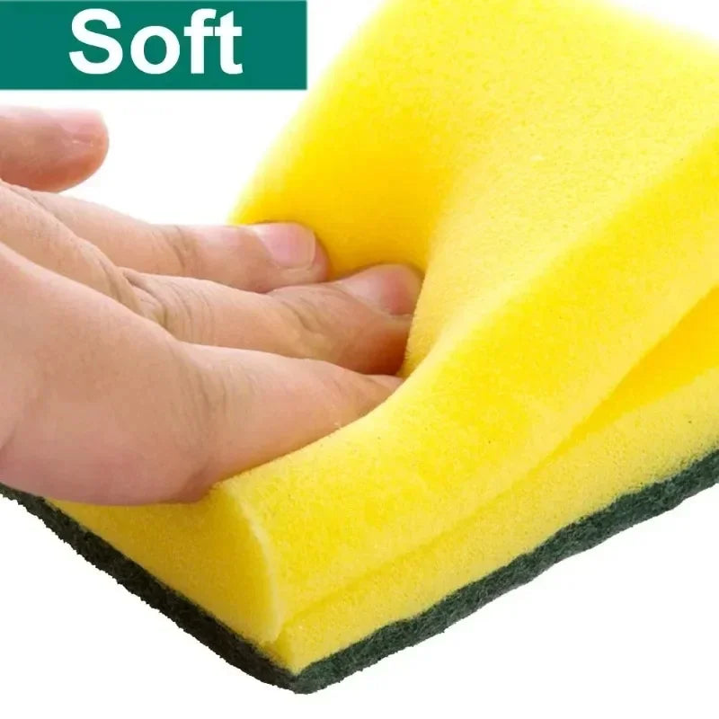 Set of 50 double-sided magic cleaning sponges by Corporación Turística, highly absorbent and ideal for versatile cleaning tasks.