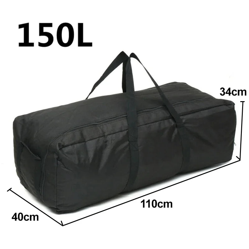55L camping gear storage bag by Corporación Turística, durable coffee-colored outdoor equipment organizer for travel.