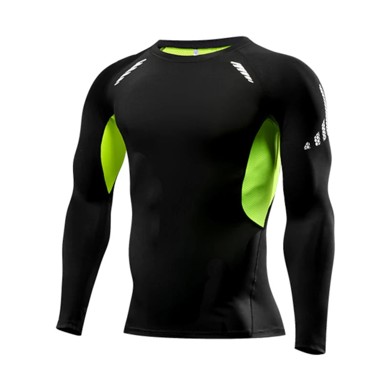 Men's compression sports outfit by Corporación Turística, includes a fitted athletic suit designed for active wear.