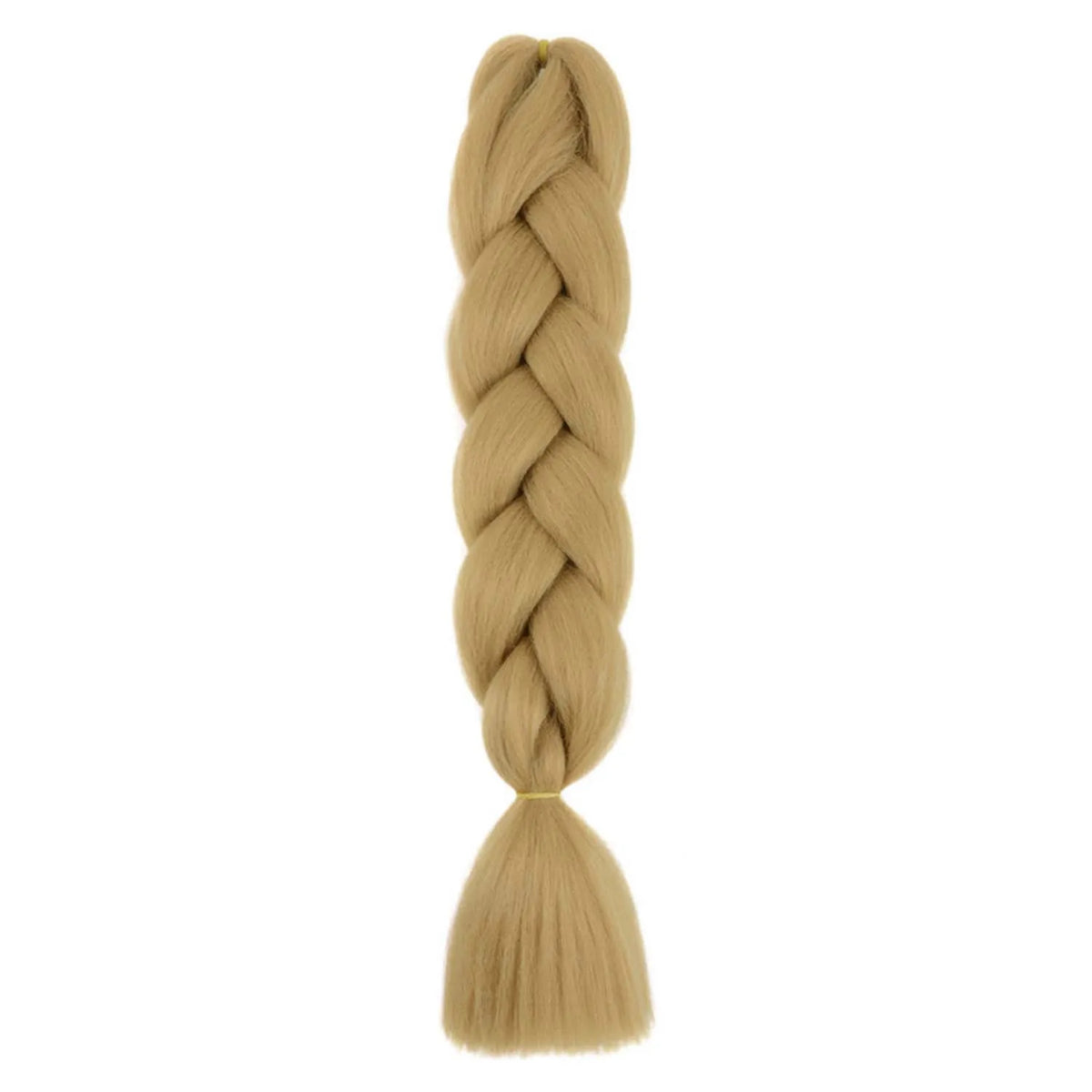 Long purple synthetic braided hair extensions from Corporación Turística, showcasing vibrant color and intricate braid detail.