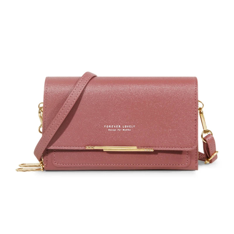 Sky blue Korean-style handbag for women, large capacity, elegant informal clutch with mobile pocket, from Corporación Turística.