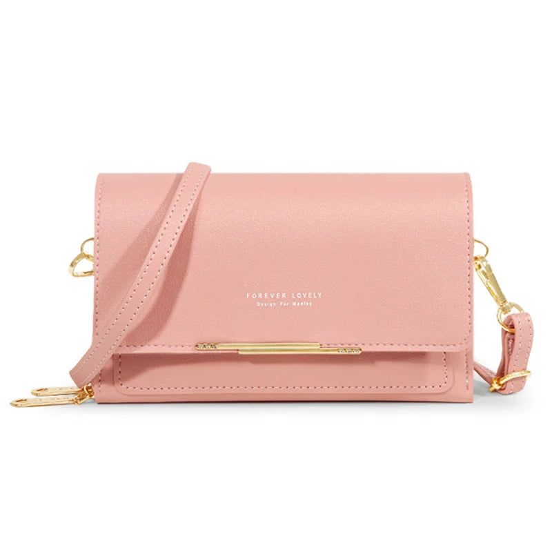 Sky blue Korean style handbag for women, large capacity, elegant and casual, with mobile phone pocket, by Corporación Turística.