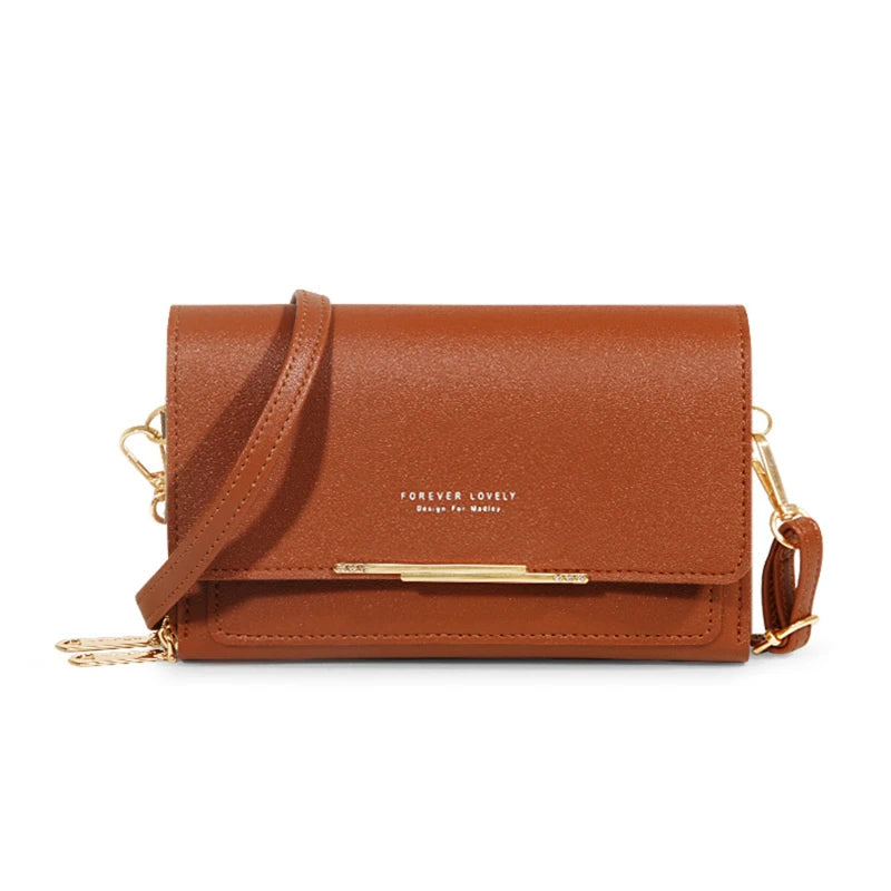 Sky blue Korean style handbag for women, large capacity, elegant yet casual, featuring a mobile phone holder, from Corporación Turística.