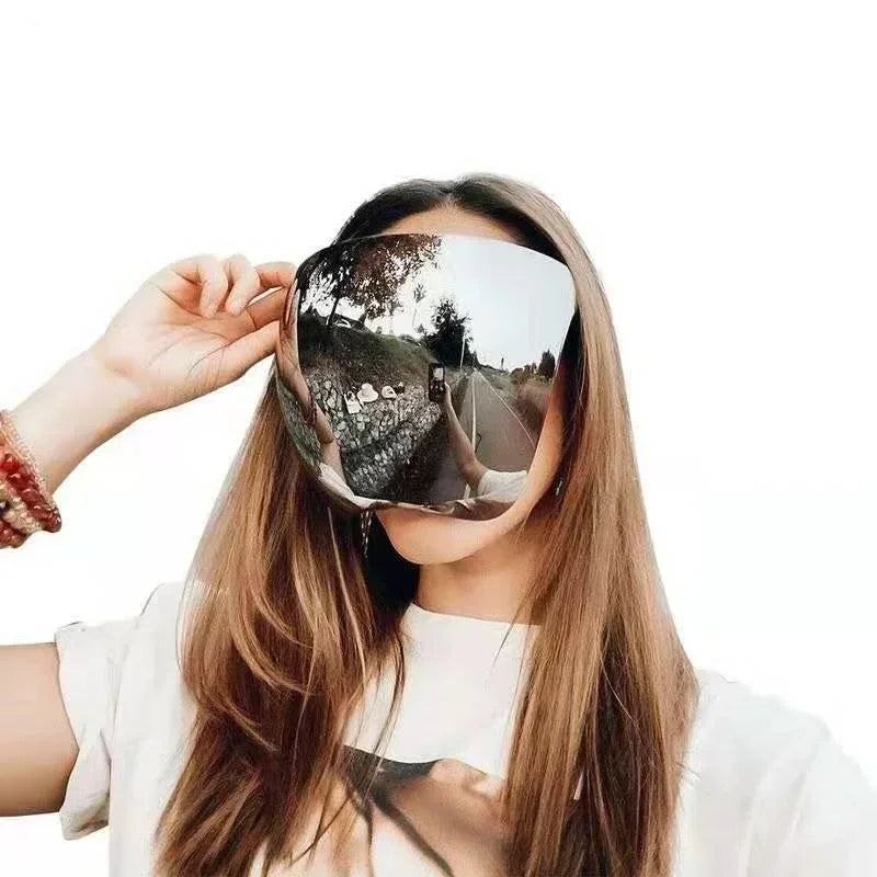 Corporación Turística cycling mask with UV protection, anti-wind and dust-resistant design, ideal for face protection during biking.