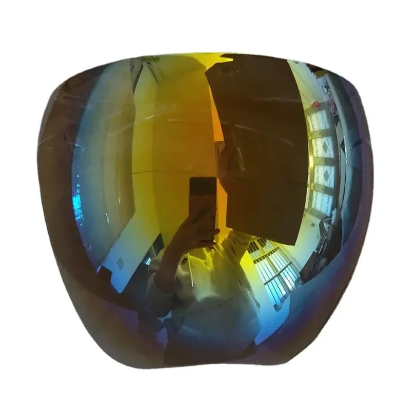 Corporación Turística cycling mask with UV protection, wind and dust resistance, designed for face protection during outdoor sports.