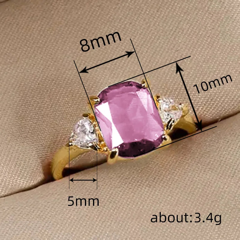 14K gold ring with a natural sapphire for women, featuring a sleek design and vibrant blue gemstone.