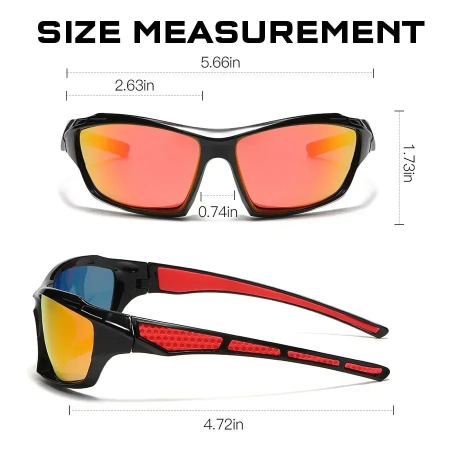 Unisex black 2026 Gafas de visión nocturna deportivas by Corporación Turística, designed for outdoor nighttime activities.