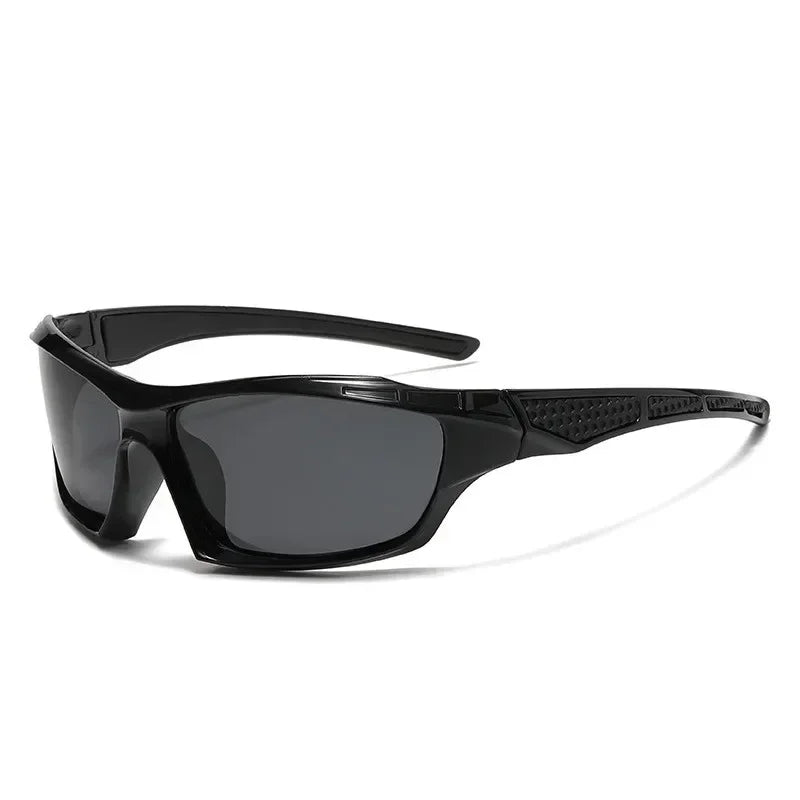 Unisex 2026 Gafas de visión nocturna deportivas negras con diseño ergonómico y ajustable, ideales para actividades al aire libre.