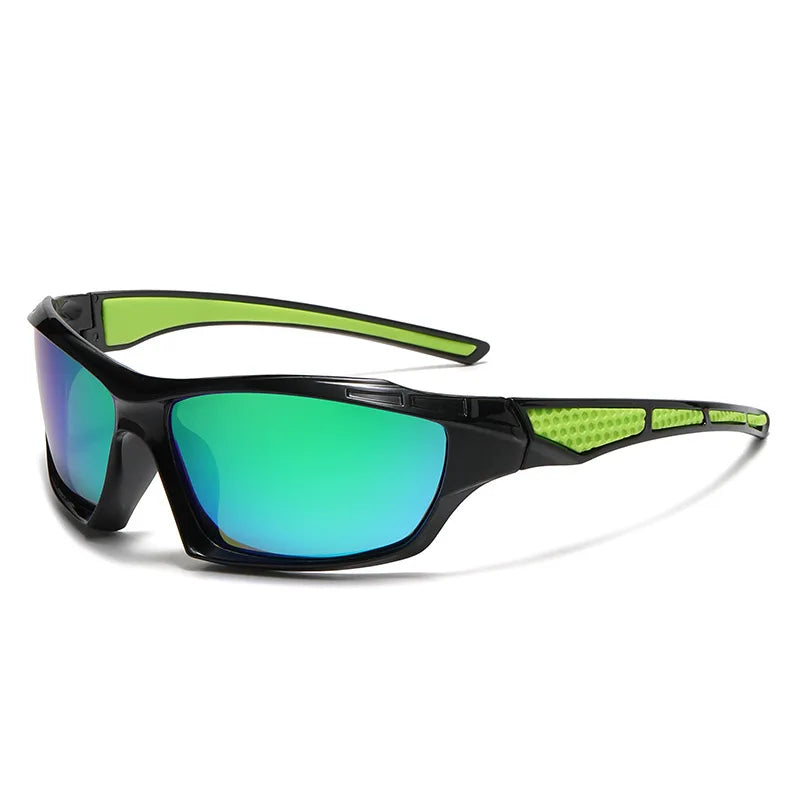 Unisex 2026 Gafas de visión nocturna deportivas de Corporación Turística, con montura negra y lentes especializados para visión nocturna.