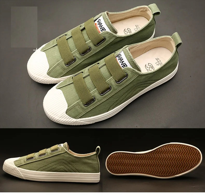 Black unisex canvas shoes for men, comfortable and new quality from Corporación Turística, size 39.