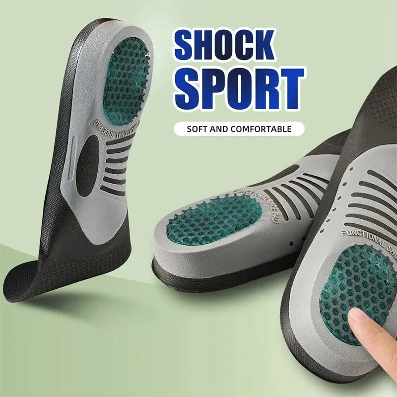 Unisex arch support insoles by Corporación Turística, black orthopedic plantillas for plantar fasciitis, size EU 41-46.
