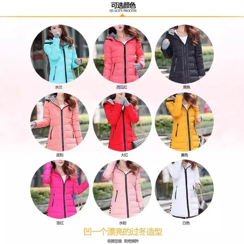 Black stylish women's casual gloves with a fitted jacket, perfect for fashion and warmth, from Corporación Turística.
