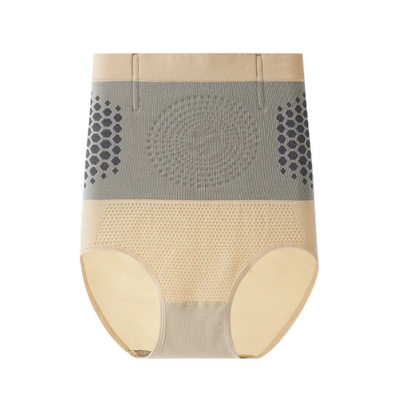 High-waisted shaping women's underwear by Corporación Turística in black, designed for waist slimming and comfort.