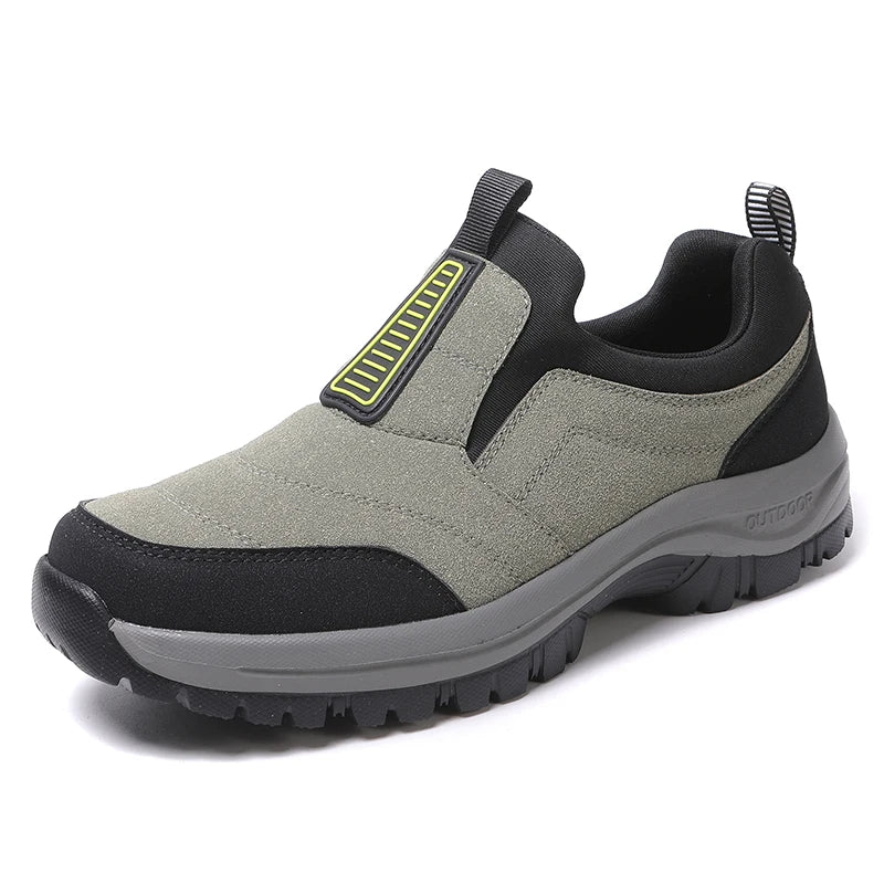 Blue men's casual sports shoes by Corporación Turística, lightweight athletic sneakers for everyday wear.