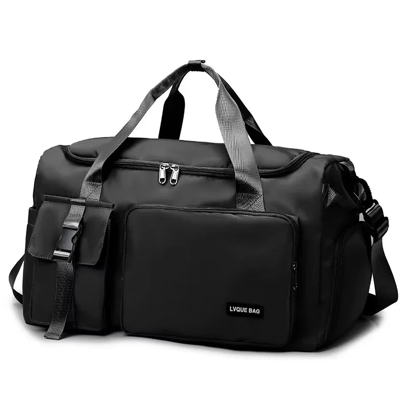Blue women's travel bag and backpack by Corporación Turística, versatile travel and everyday carry bag with multiple compartments.