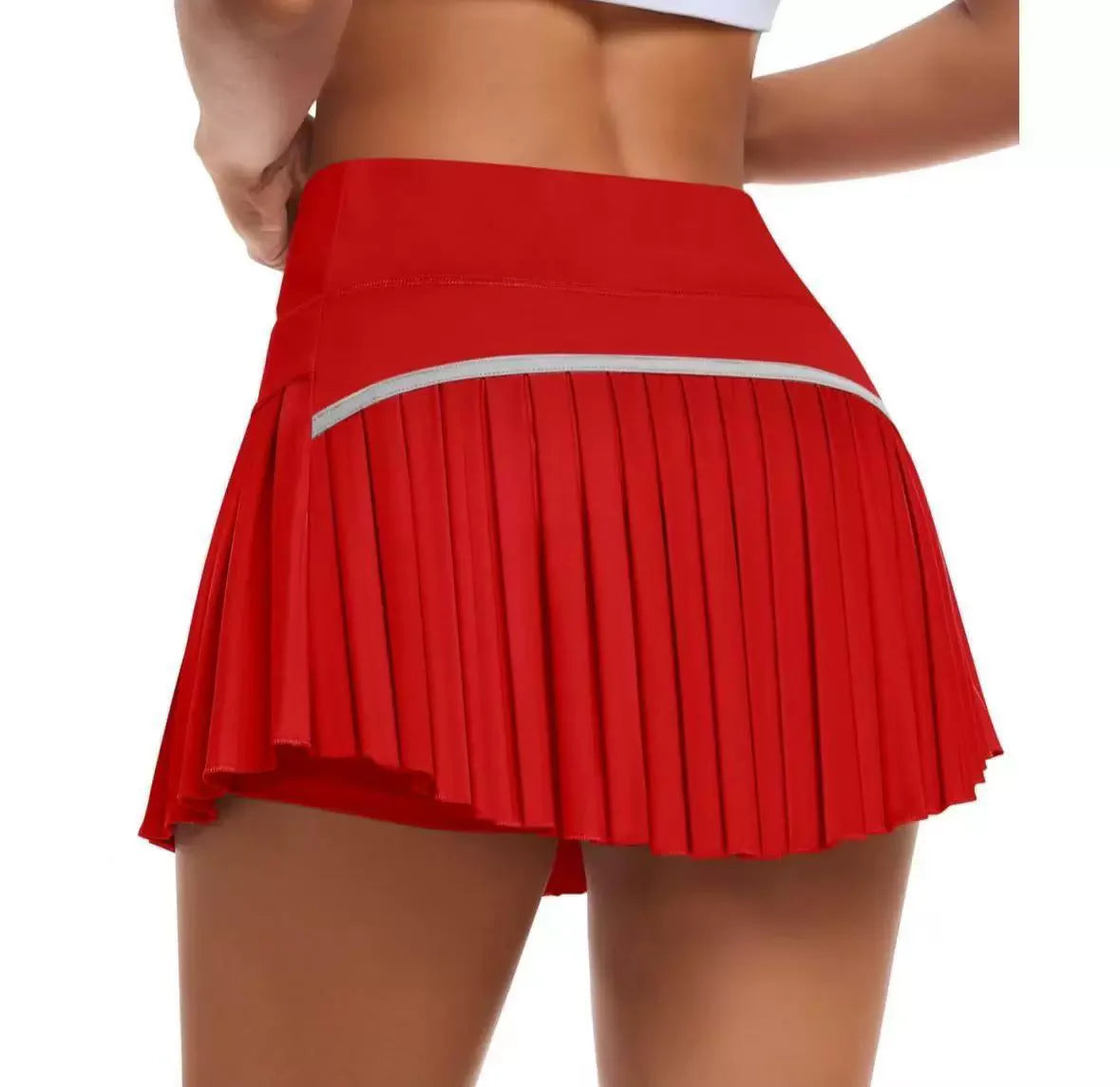 Blue women's summer athletic shorts by Corporación Turística, lightweight and comfortable for active wear.