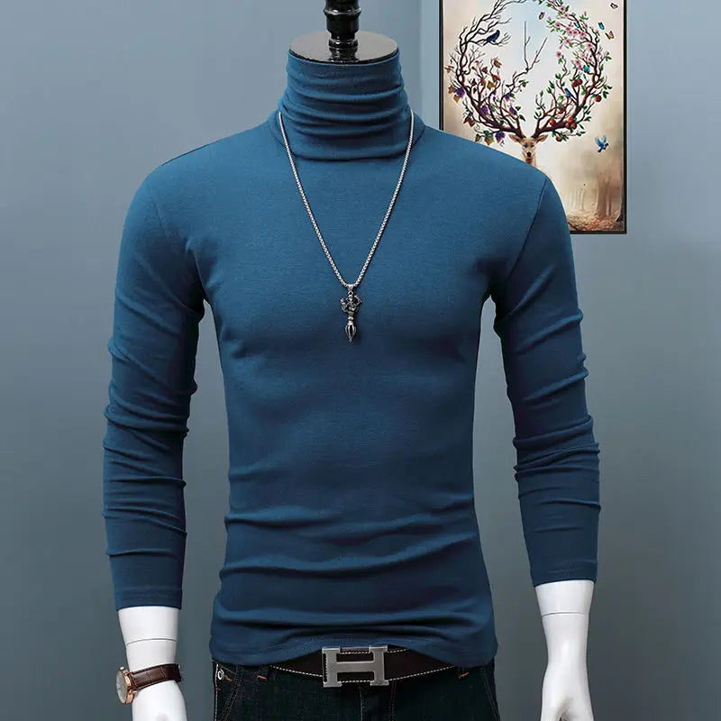 Corporal Turística burgundy classic turtleneck sweater for autumn and winter, lightweight, suitable for 50-57kg individuals.