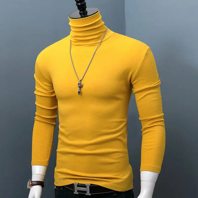 Corporal Turística burgundy classic turtleneck shirt for autumn and winter, lightweight, suitable for 50-57kg.