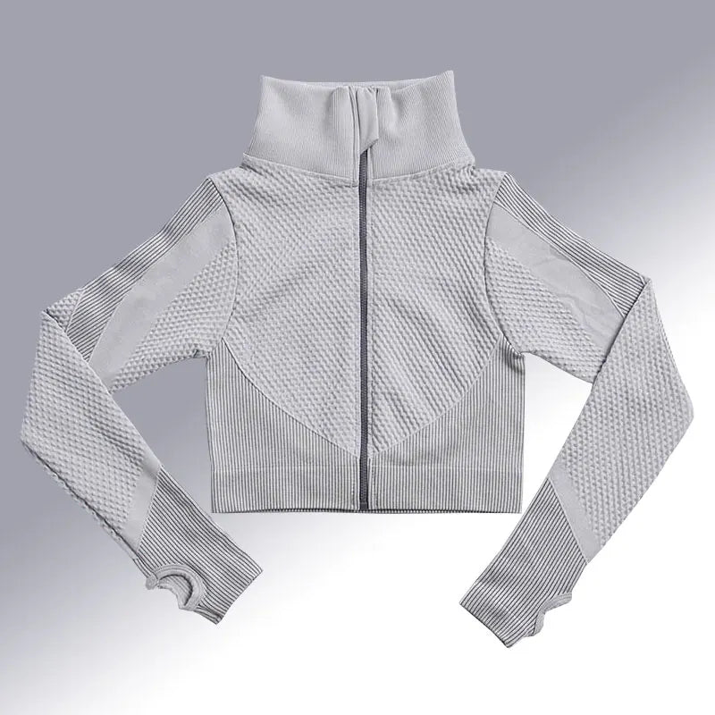 Lavender women's sportswear yoga set by Corporación Turística, two-piece activewear for exercise and relaxation.