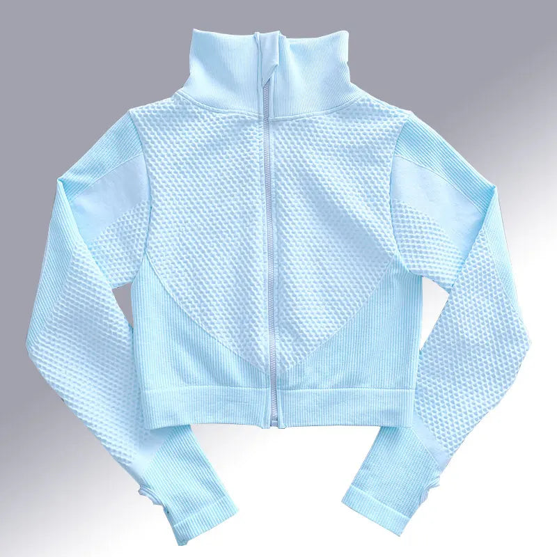 Lavender women's sportswear yoga set by Corporación Turística, two-piece athletic outfit for active wear and exercise.