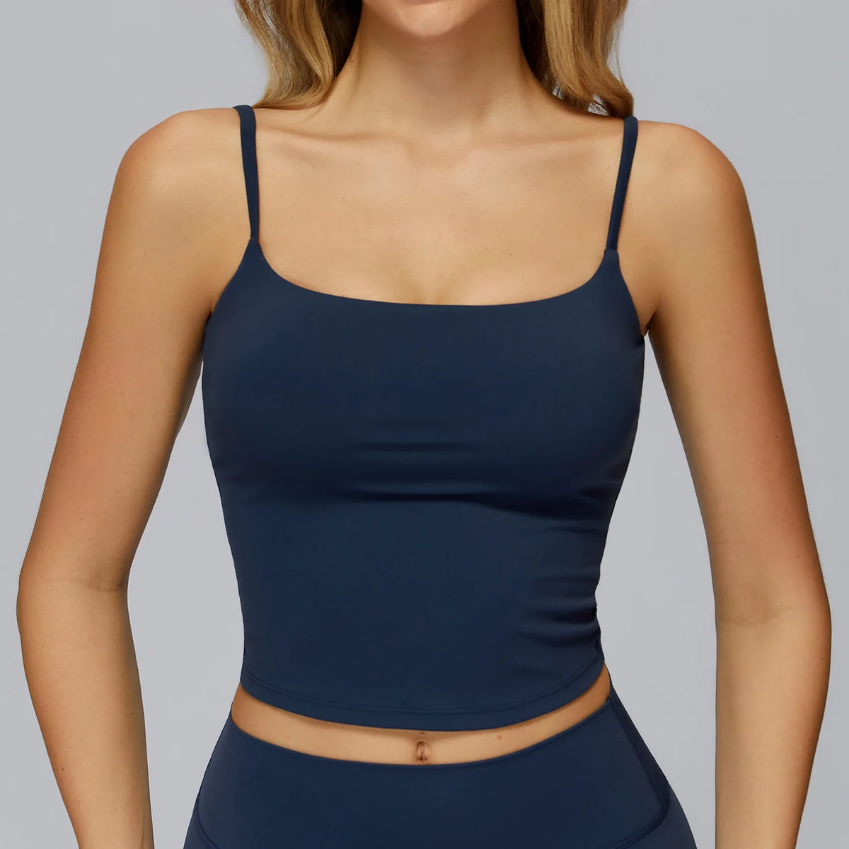 Chocolate brown women's yoga sports top by Corporación Turística, breathable and suitable for gym workouts, size XL.