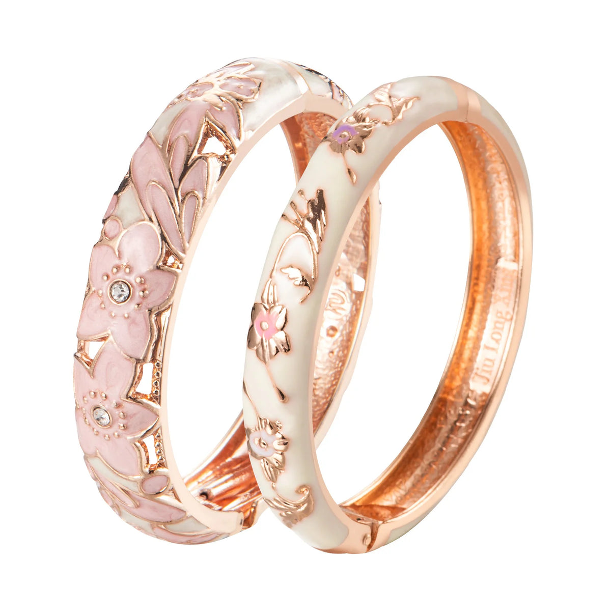 Doble esma bracelet set for women featuring intertwined metal design, elegant jewelry piece from Corporación Turística.