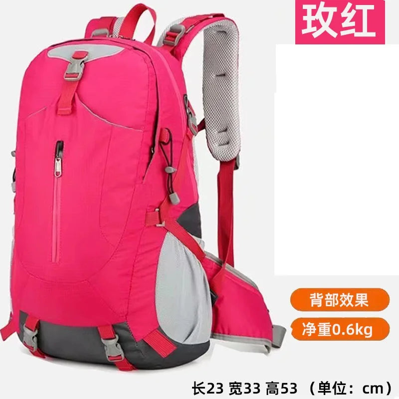 Outdoor hiking backpack by Corporación Turística, durable travel backpack with adjustable straps and multiple compartments.
