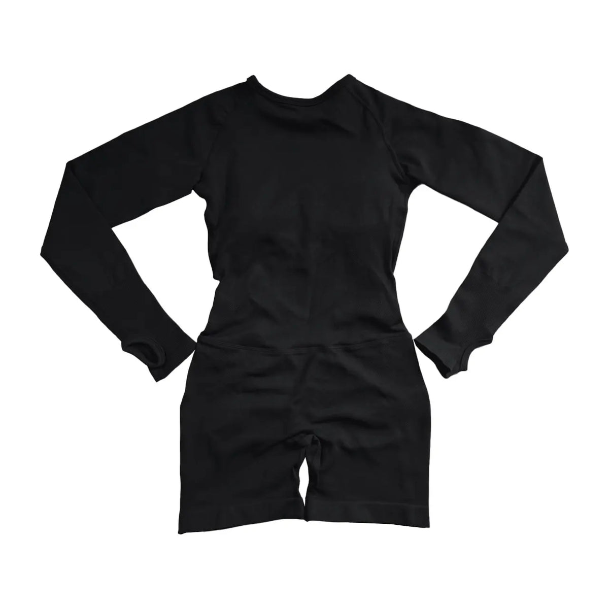 Deep coffee NCLAGEN Active women's long-sleeve sports mono from Corporación Turística, designed for active wear and comfort.