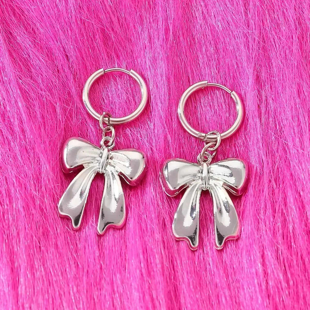 Elegant pair of long crystal drop tassel earrings with glass beads, designed by Corporación Turística.