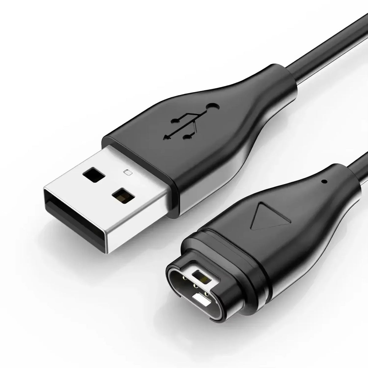 Garmin USB-C universal fast charger cable for Fenix 5/6/7 Pro, portable electronic accessory with quick charging capabilities.
