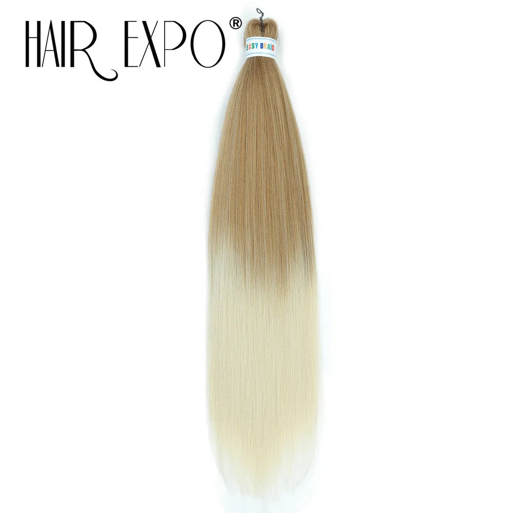 Easy 26-inch hair extension braids from Corporación Turística, featuring natural-looking, long, textured synthetic hair braids.