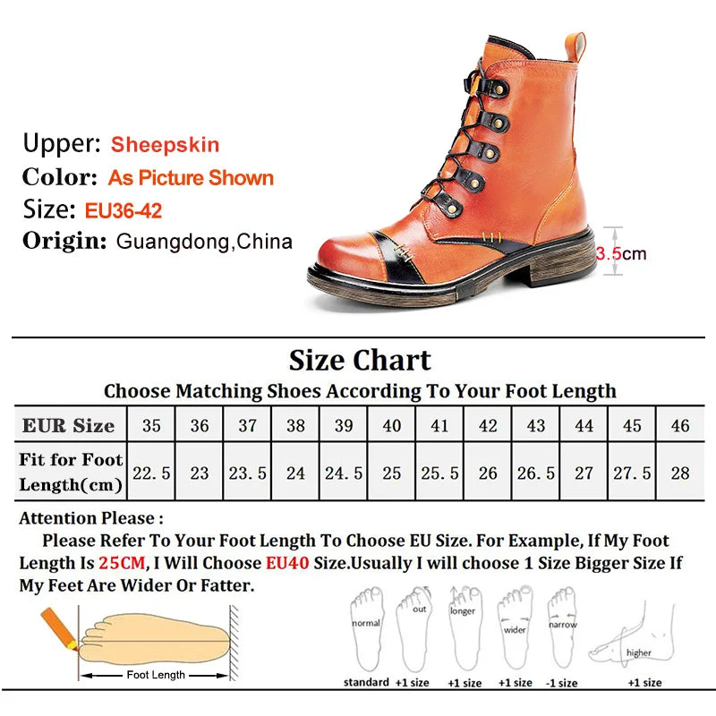 Retro women's short boots with 3.5 cm medium heel, black leather, stylish ankle-length design, from Corporación Turística.