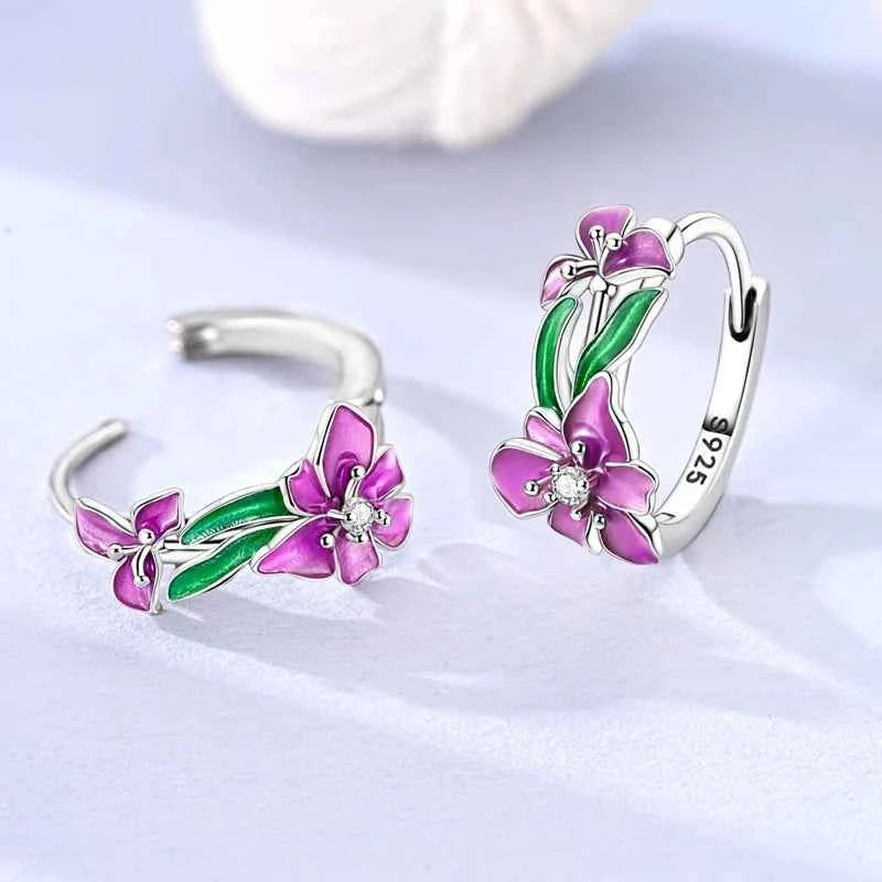 Sterling silver hoop earrings from Corporación Turística featuring original, stylish design in high-quality 925 silver jewelry.