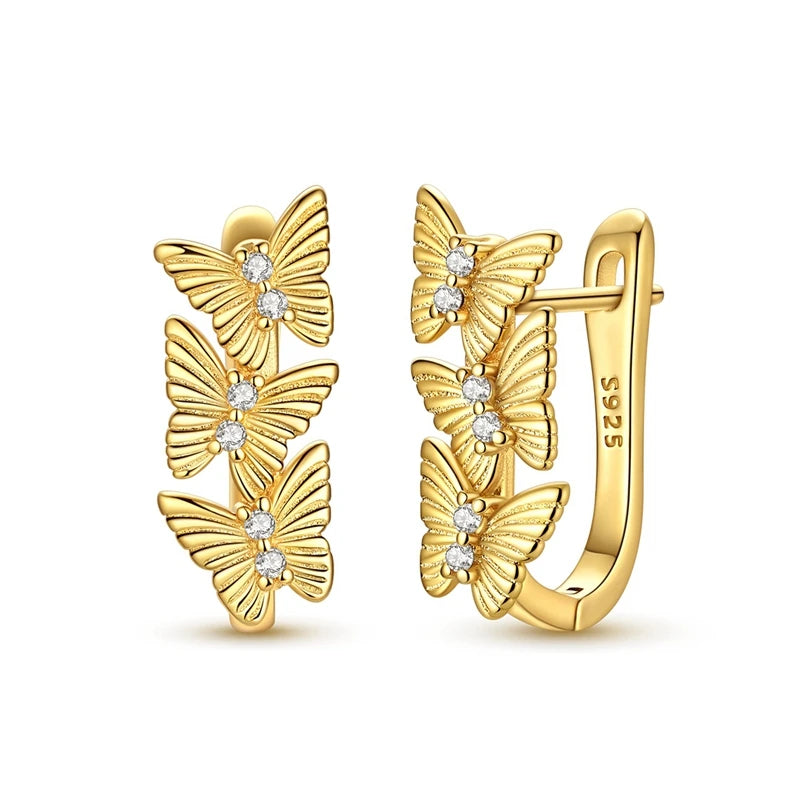 Sterling silver hoop earrings from Corporación Turística featuring original design in 925 silver jewelry.