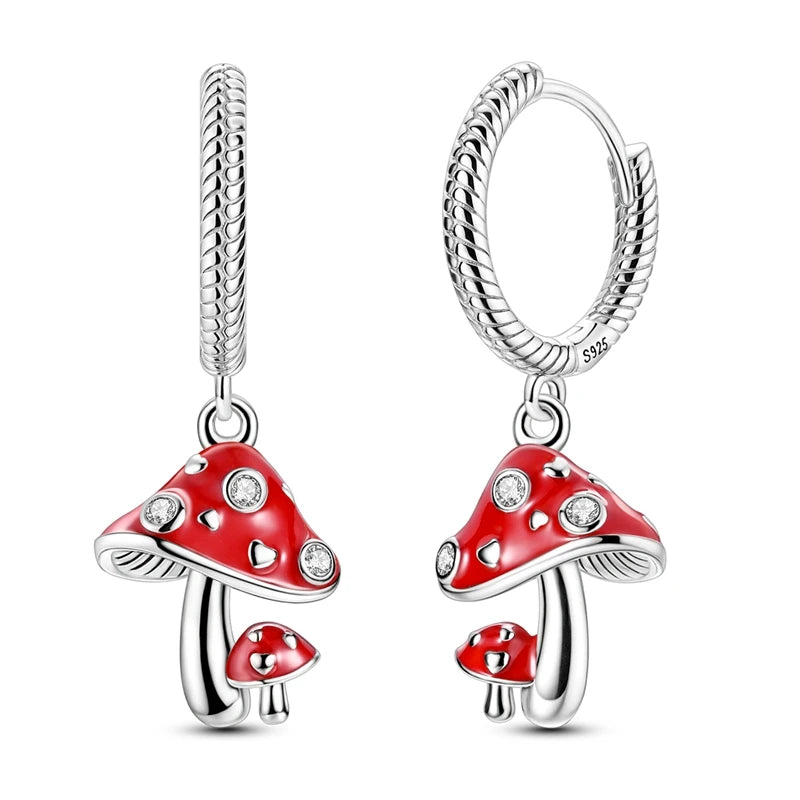 Sterling silver 925 women's earrings with sparkling cubic zirconia, elegant jewelry from Corporación Turística