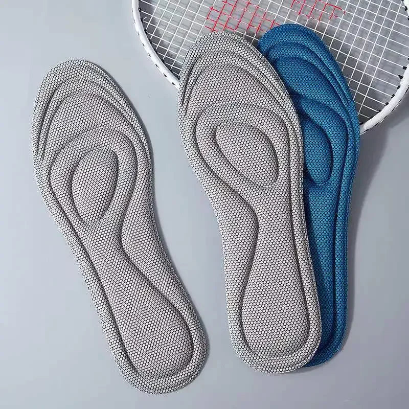 Viscoelastic foam orthotic insoles in size 45-46 by Corporación Turística, designed for enhanced comfort in shoes.