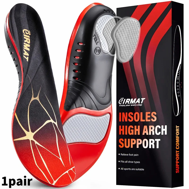 Resistente ortopedic insole with arch support in black for shoe comfort, designed by Corporación Turística.