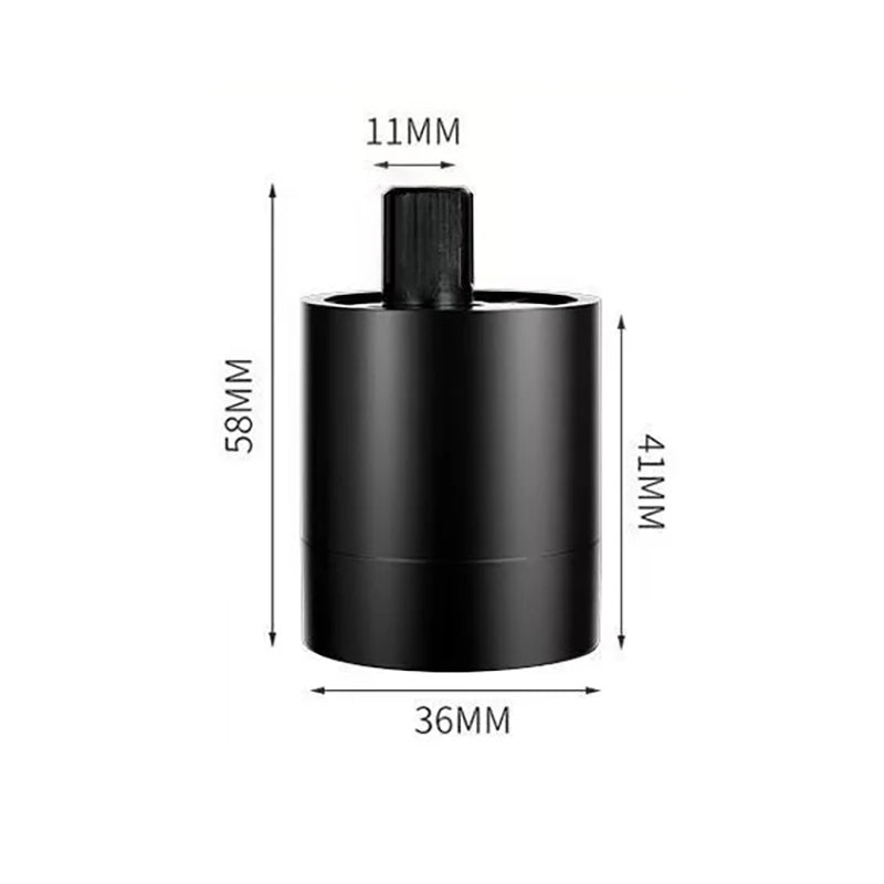 Multifunctional water leak detector by Corporación Turística, showing the black device with sensor probes and control buttons.