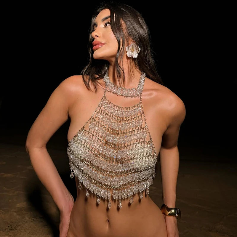Festival music costume for women by Corporación Turística, featuring colorful fabric and trendy design for lively music events.